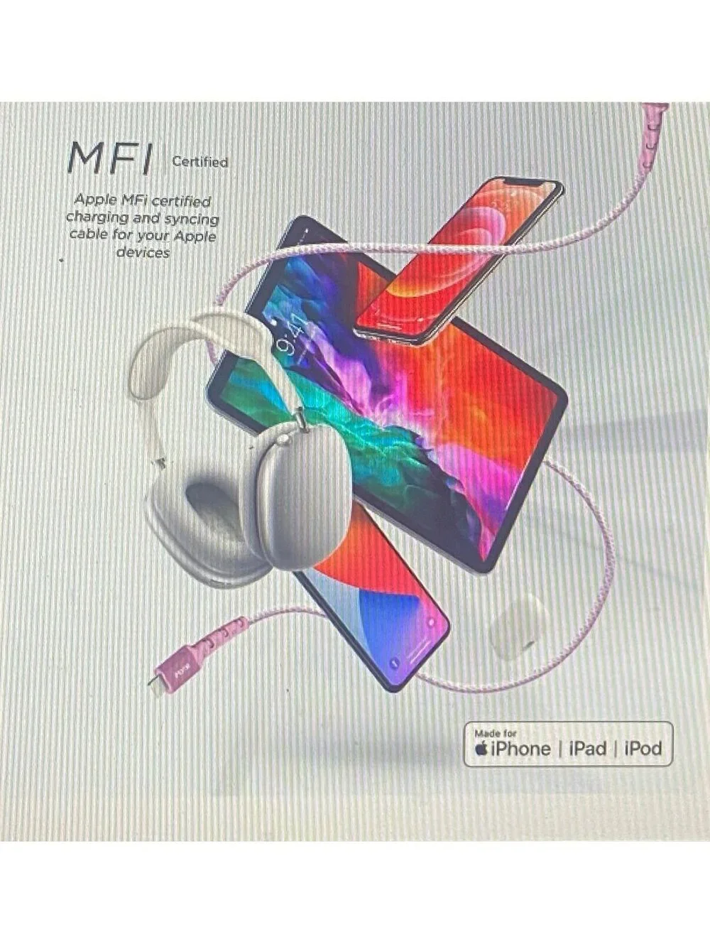 iHome 6ft lightning